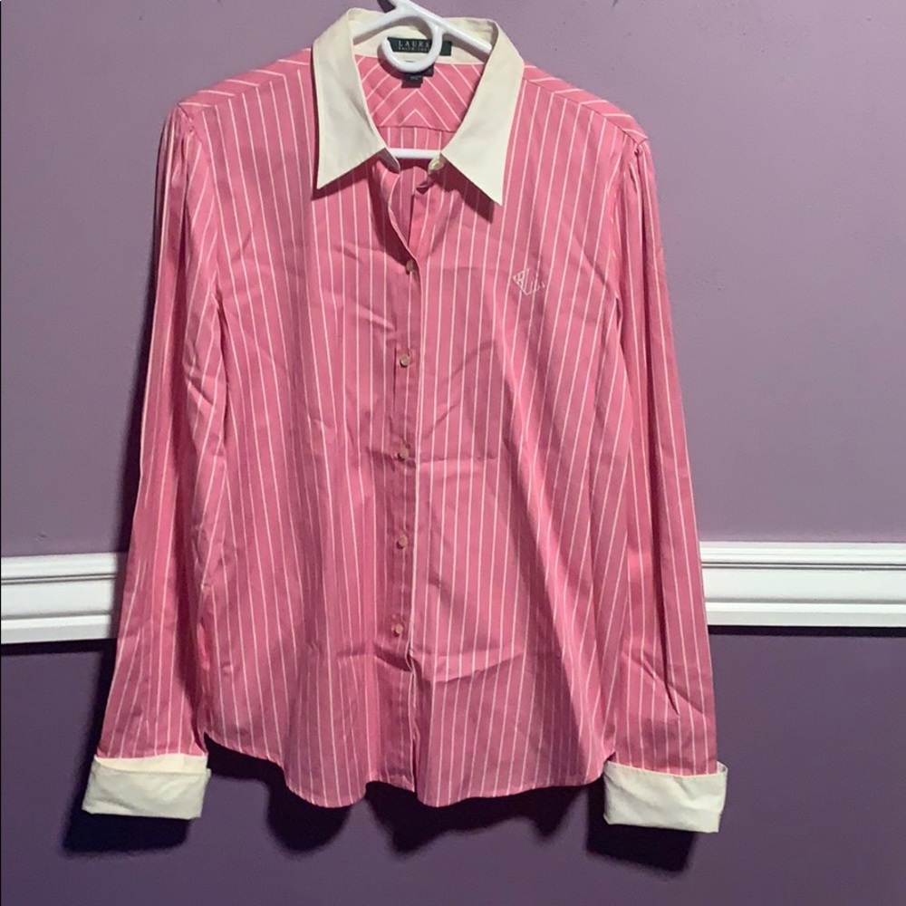 Ralph Lauren button up top